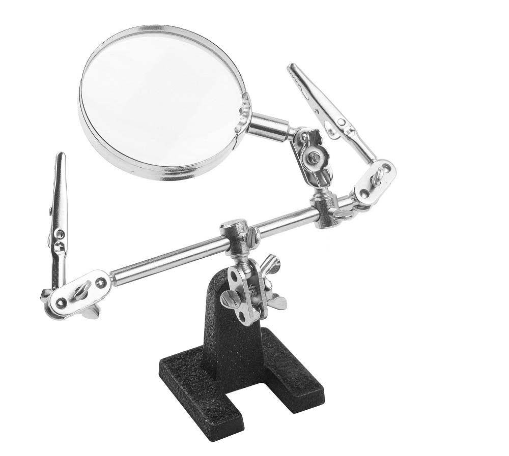 INDUSTRIAL HELPING HAND MAGNIFIER