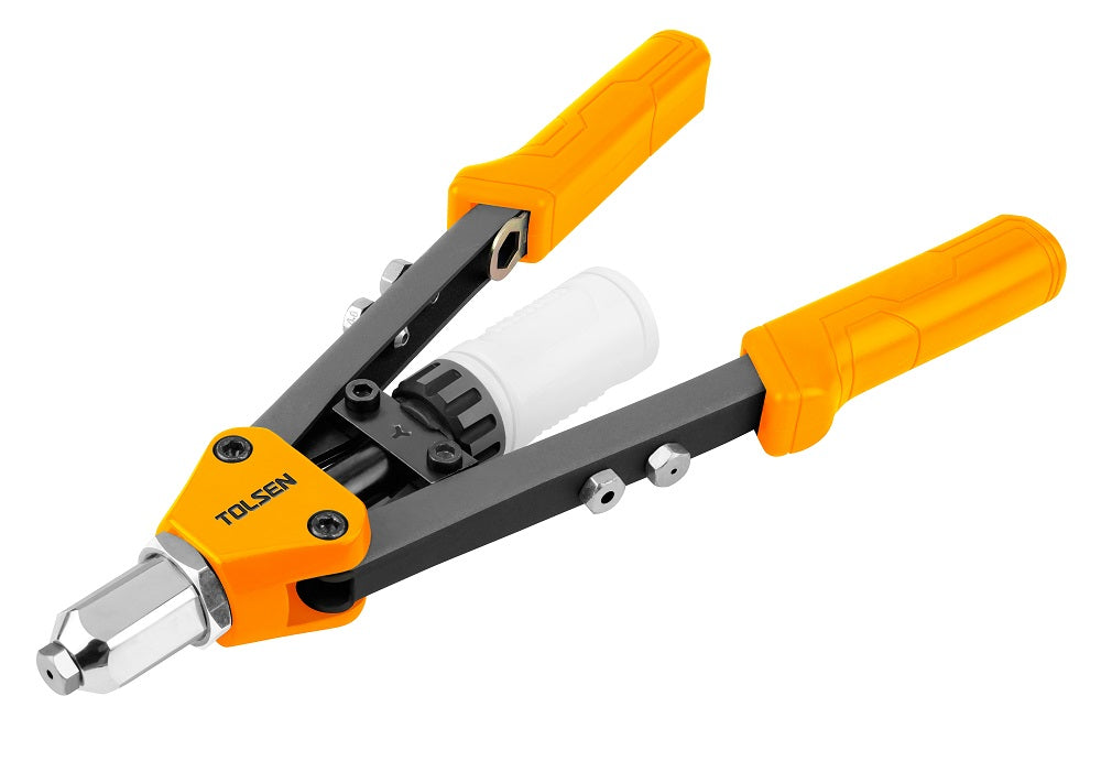 HEAVY DUTY HAND RIVETER POWDER COATED BODY W/PVC GRIP 13