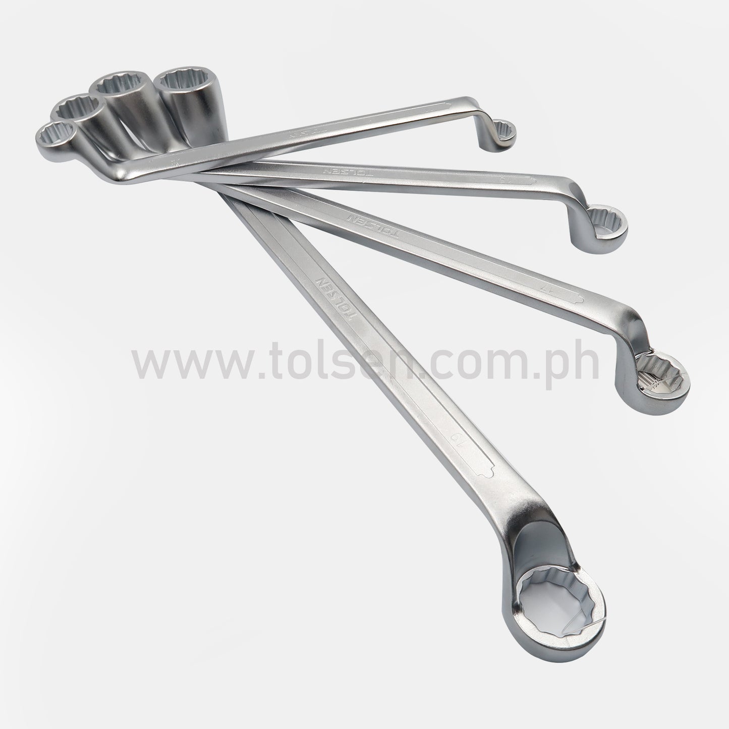 Heavy Duty Double Ring Spanner Wrench (Metric 6 to 32mm) Cr-V