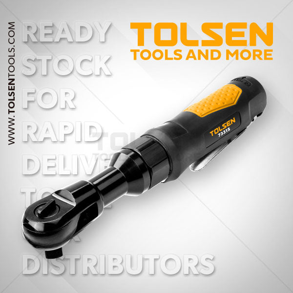 Tolsen 1/2inch Drive Air Ratchet Wrench (69nm Torque) 73315 AirXT Series For Air Compressor