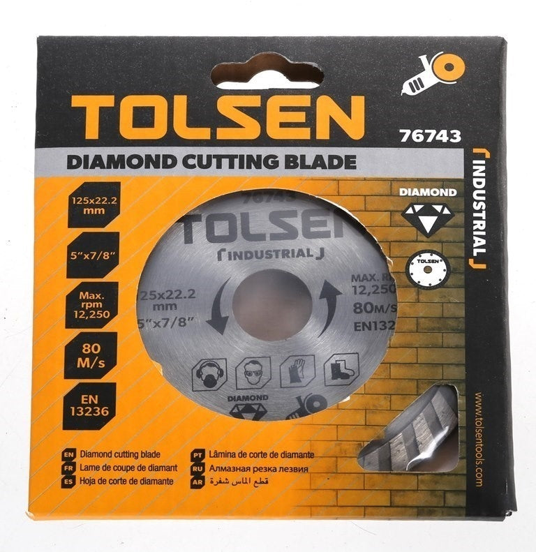 Turbo Diamond Cutting Disc (4" | 4.5" | 5" | 7" | 9") Industrial Grade Tile Cutting