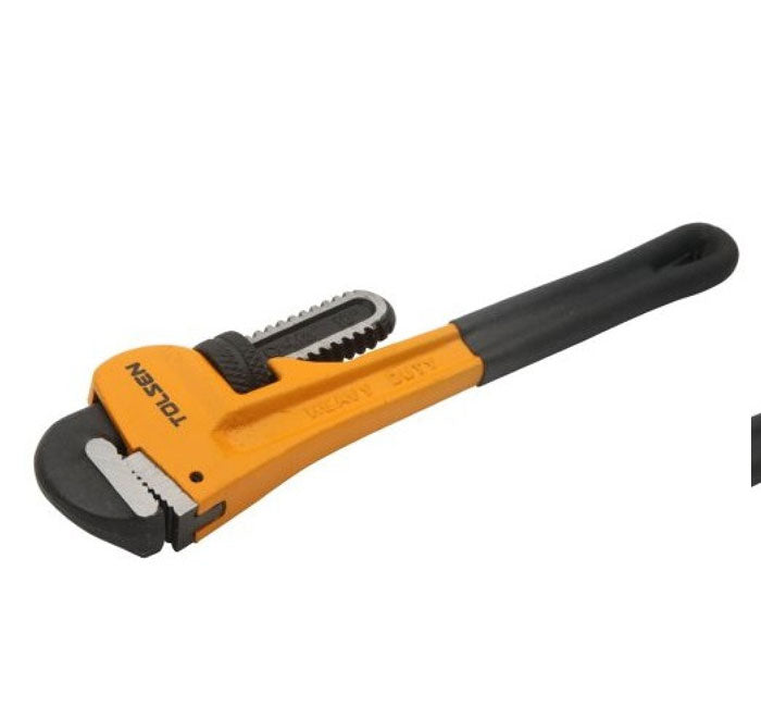 INDUSTRIAL BLACK HANDLE PIPE WRENCH (8" | 10" | 12" | 14" | 18" | 24" | 36")