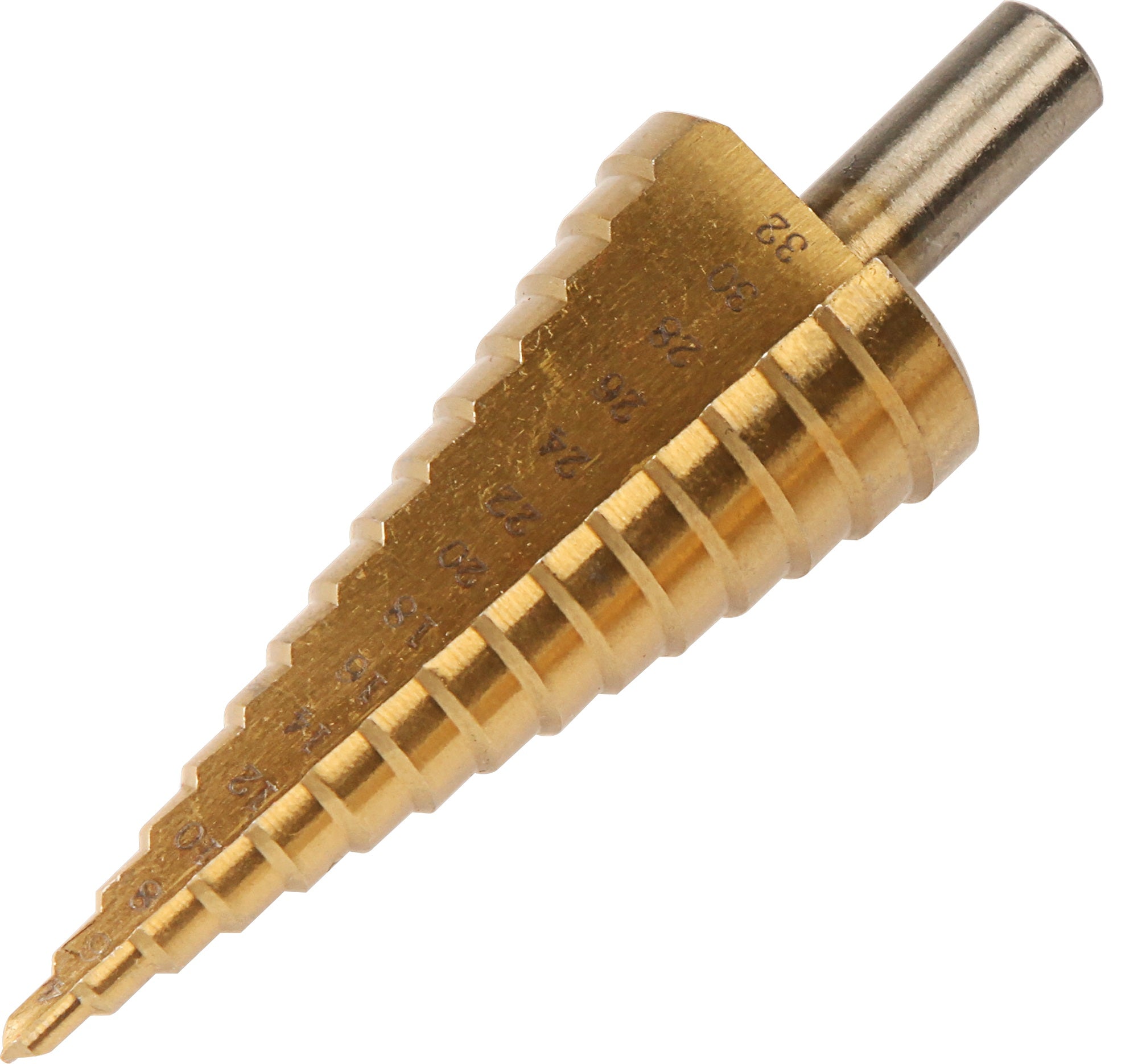 TITANIUM COATED STEP DRILL BIT (12-32MM) – Tolsen Tools Philippines