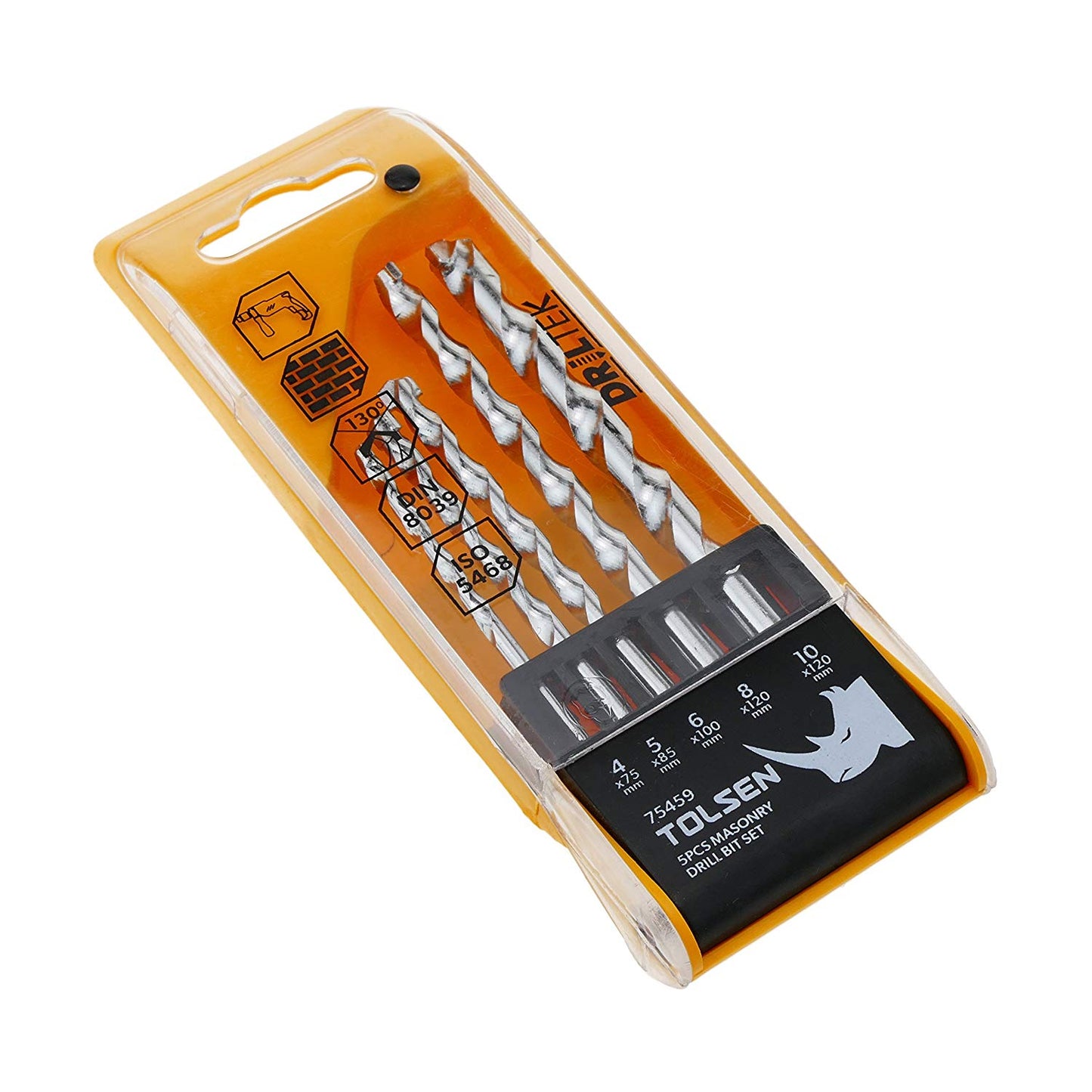 5PCS MASONRY DRILL BITS SET