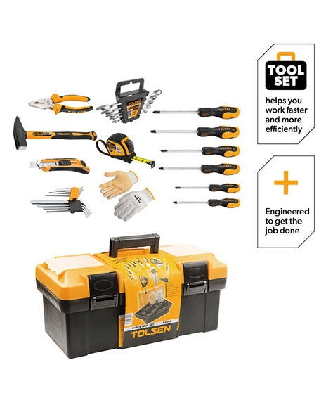 INDUSTRIAL 26PCS TOOL SET BOX