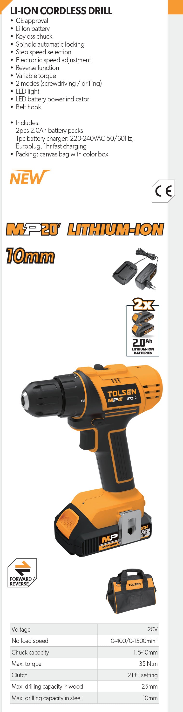 Industrial best sale cordless drill