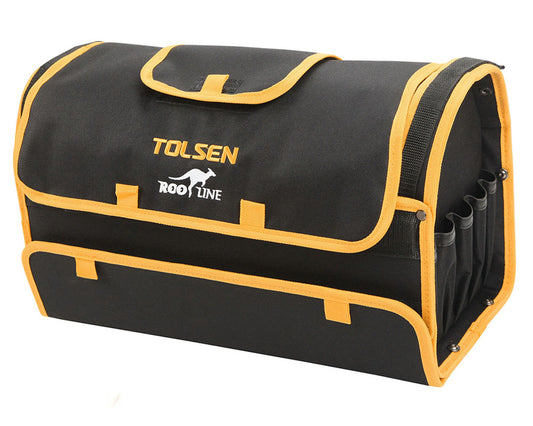 INDUSTRIAL TOOL BAG WITH FLAP 17"