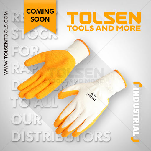 Tolsen 1 Pair Industrial Working Gloves Puncture Resistance (10 XL) 45016