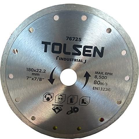 Tolsen Industrial Diamond Cutting Blade (4" | 4.5" | 5" | 7" | 9") Tile Cutting