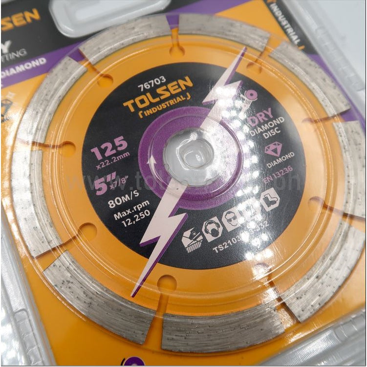 Tolsen Universal Diamond Cutting Disc (4"-5")
