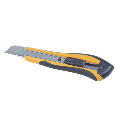 Blade Cutter Knife Snap Off w/ Self Lock (18x100mm) TPR Handle 30015