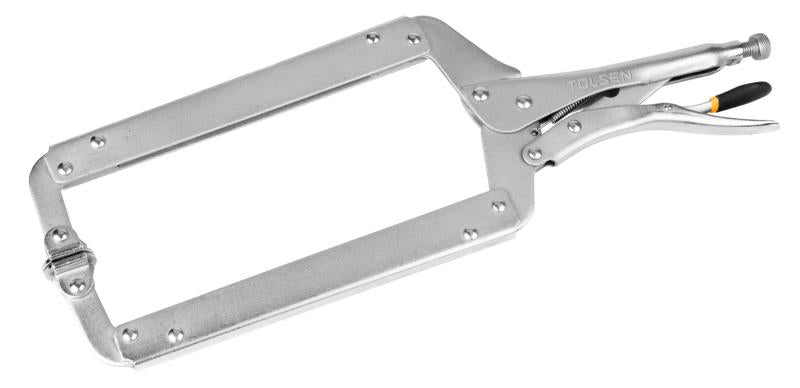 LOCKING CLAMP WITH SWIVEL PADS (440MM)